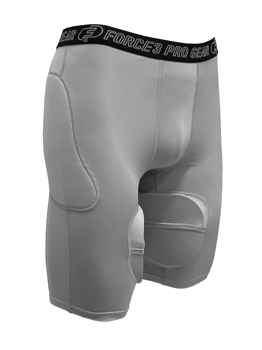 FORCE3 Catcher Thigh Protection Compression Shorts with DuPont™ Kevlar®
