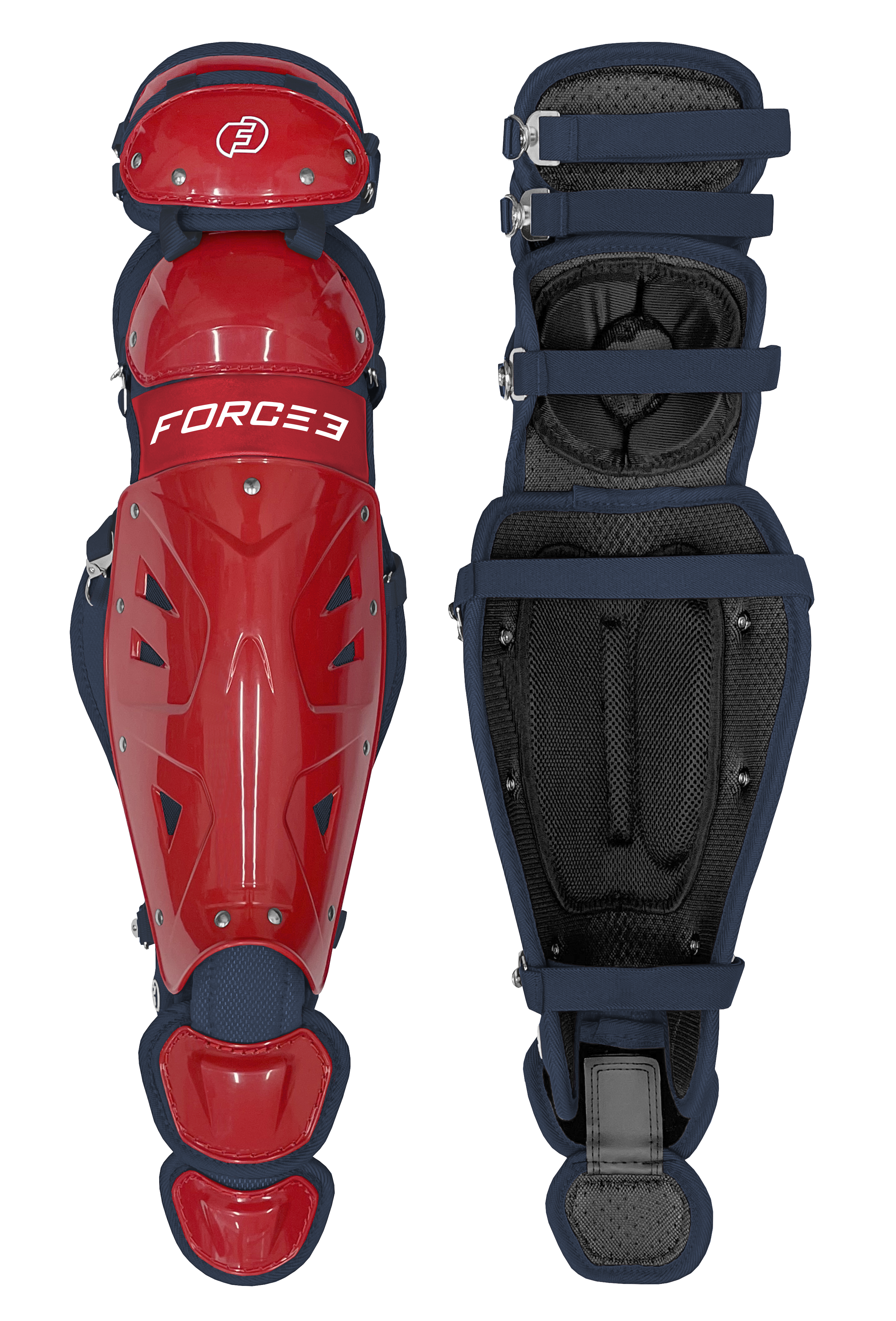 FORCE3 Defender Two-tone Catcher Leg Guards