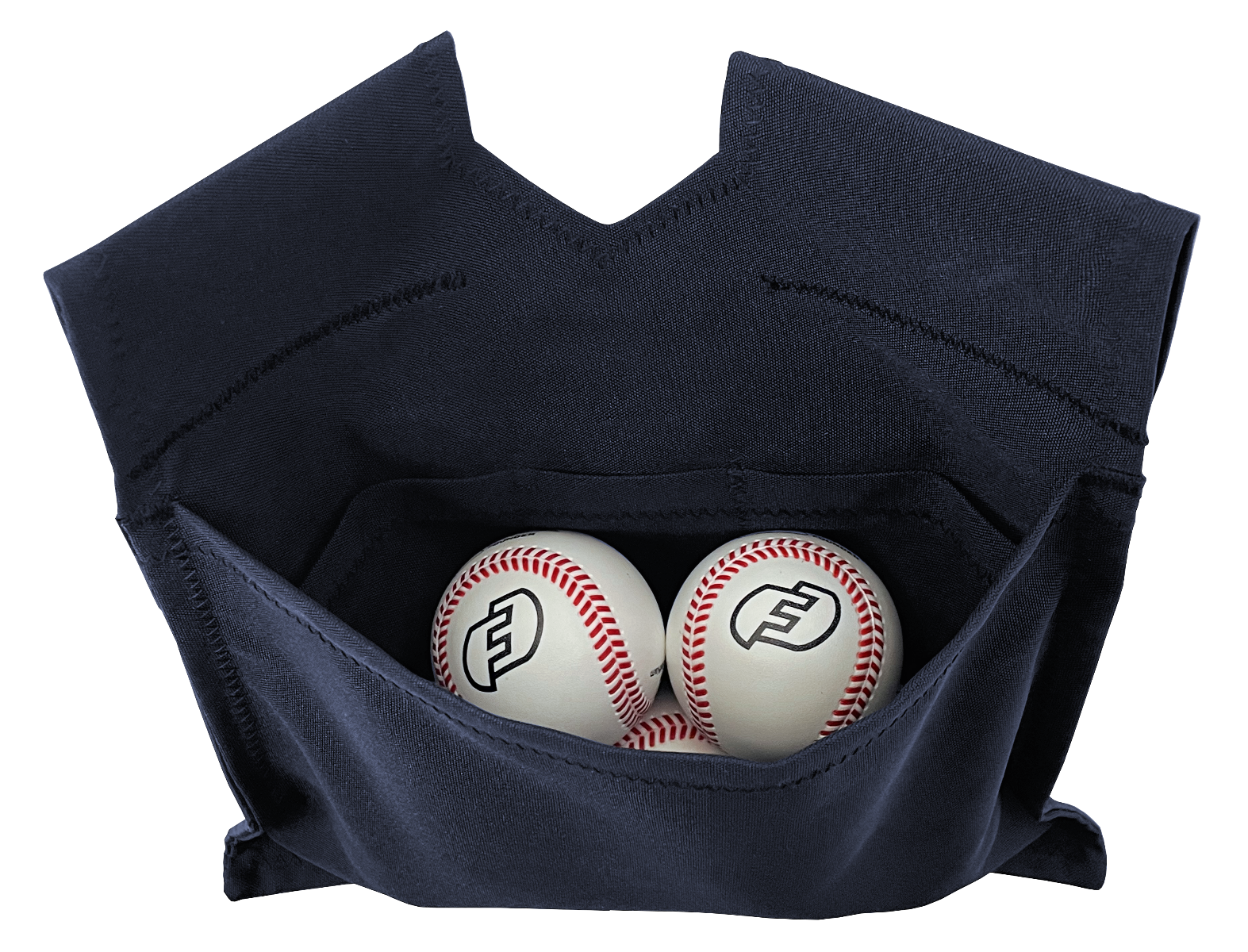FORCE3 Umpire Ball Bag with Inside Pockets