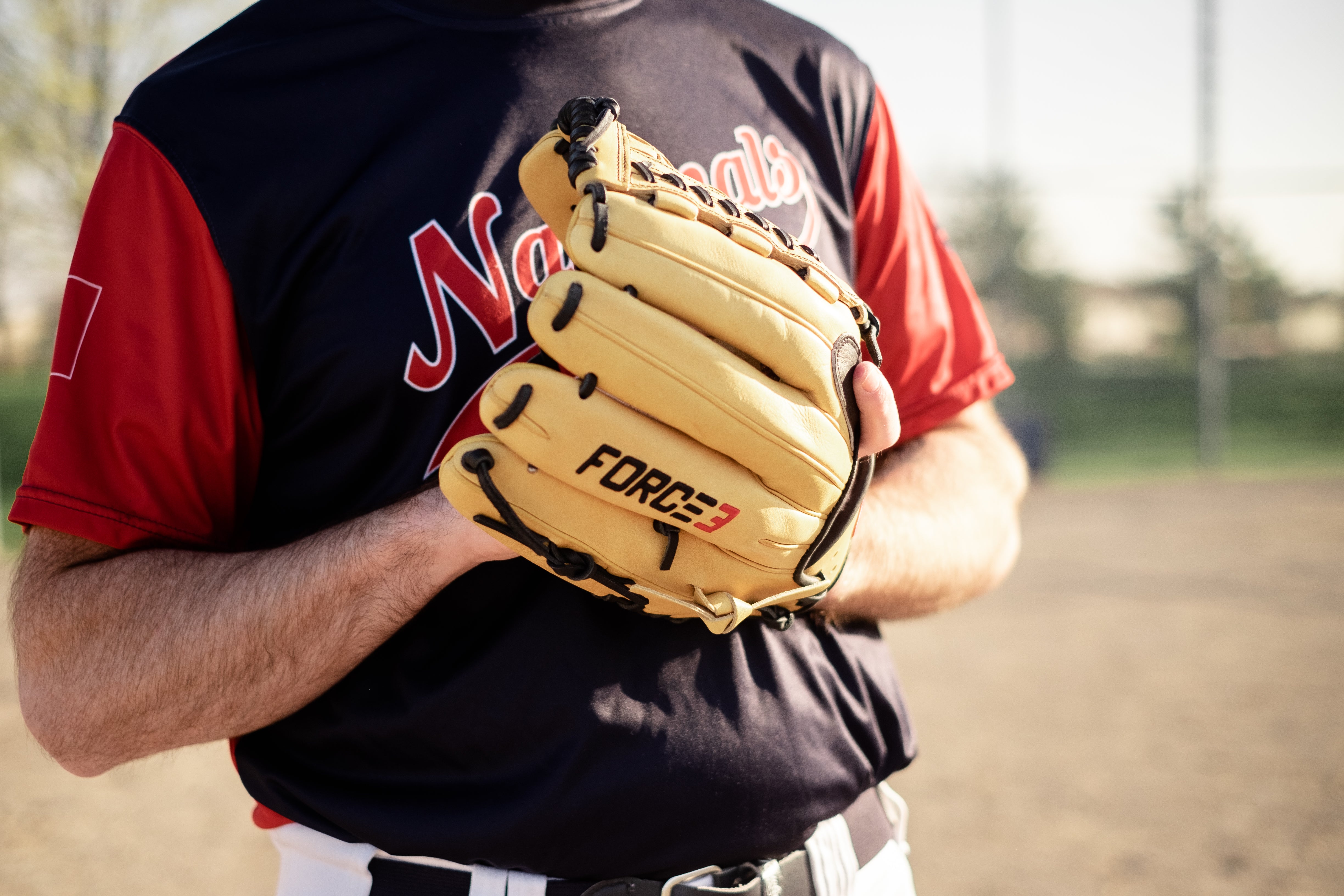 FORCE3 ELITE Series P12 Pitcher's Glove - Tan