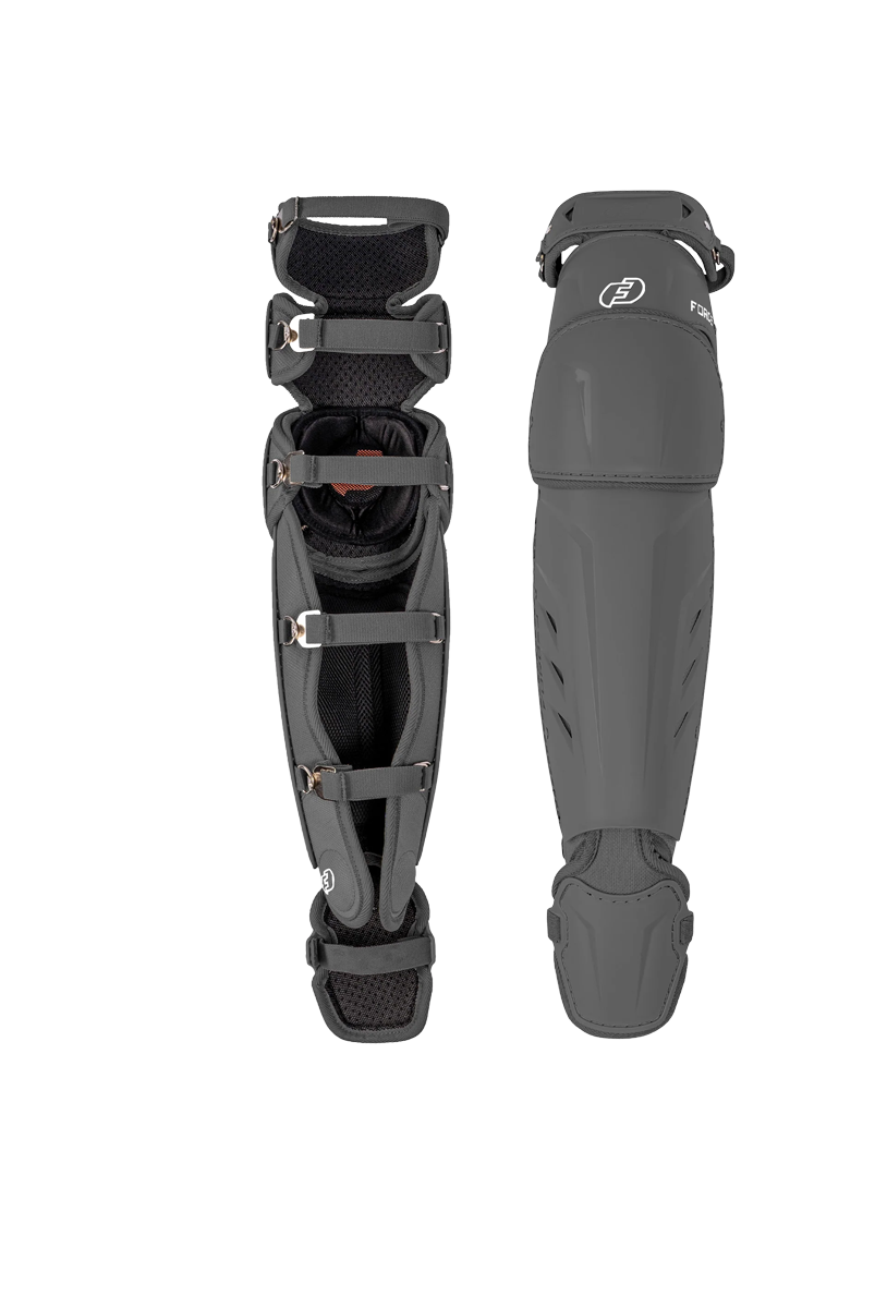 FORCE3 XS3® ELITE Leg Guards | Specifically Designed for use with the PitchCom® System - Adult