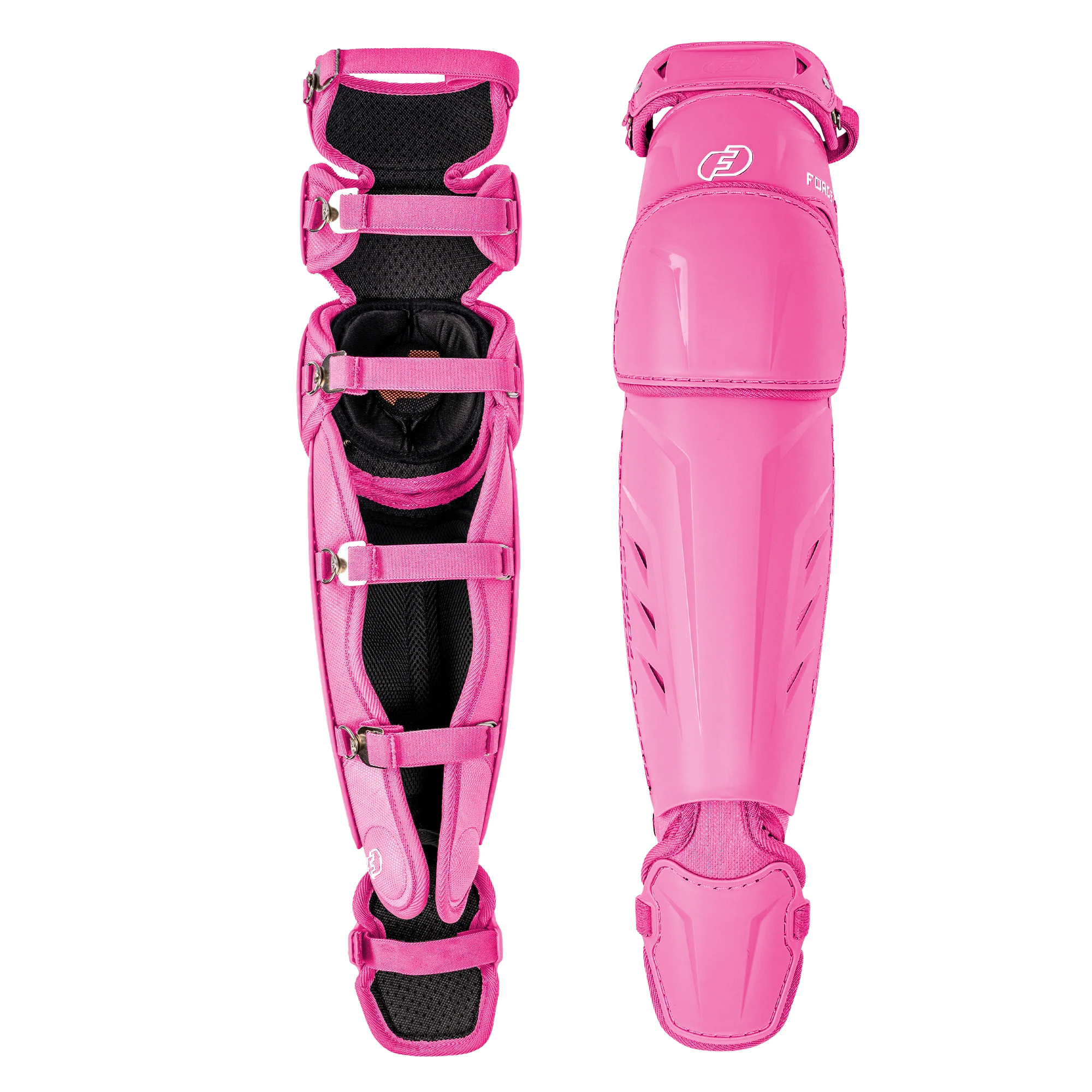 FORCE3 XS3® ELITE Leg Guards | Specifically Designed for use with the PitchCom® System - Adult