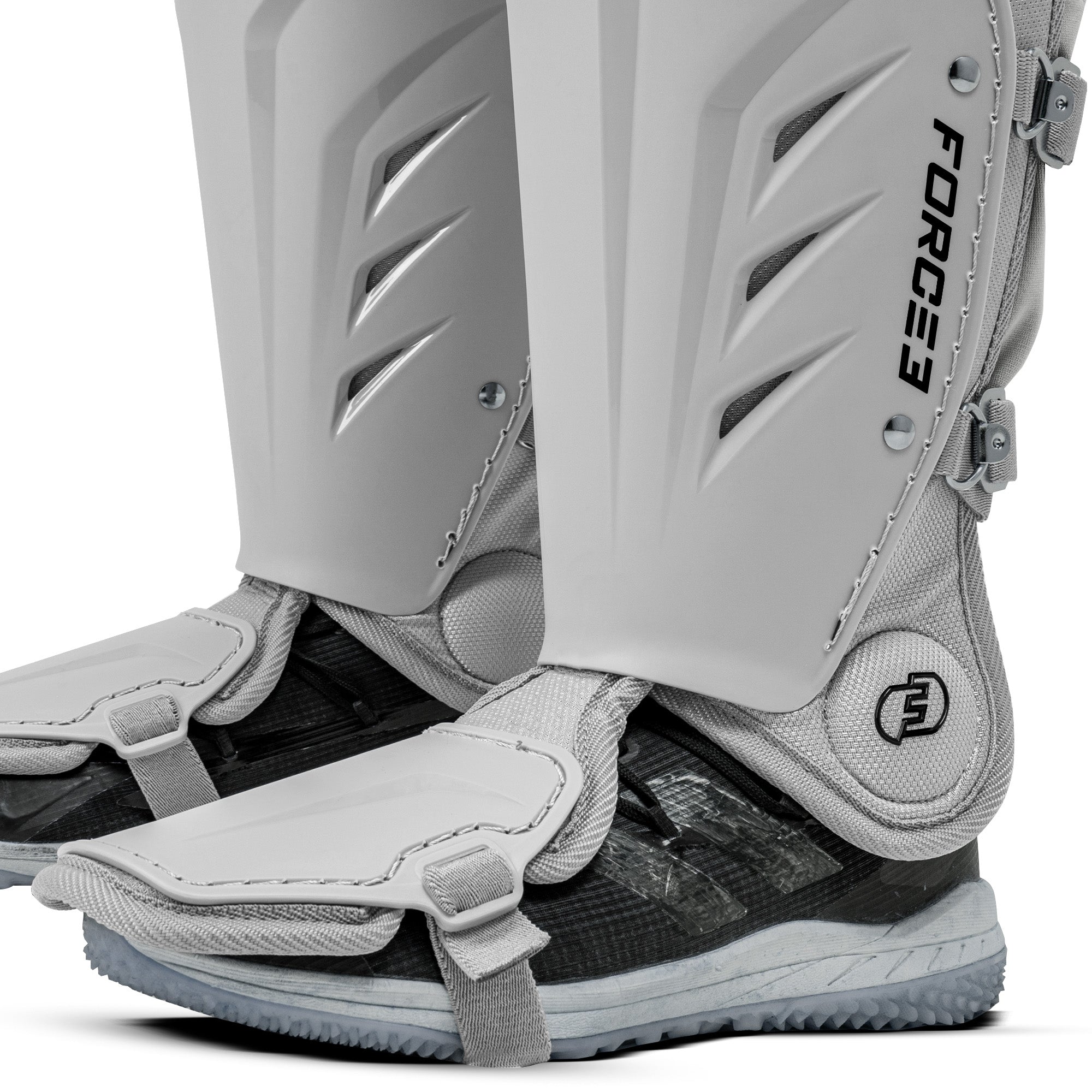 FORCE3 XS3® ELITE Leg Guards | Specifically Designed for use with the PitchCom® System - Adult