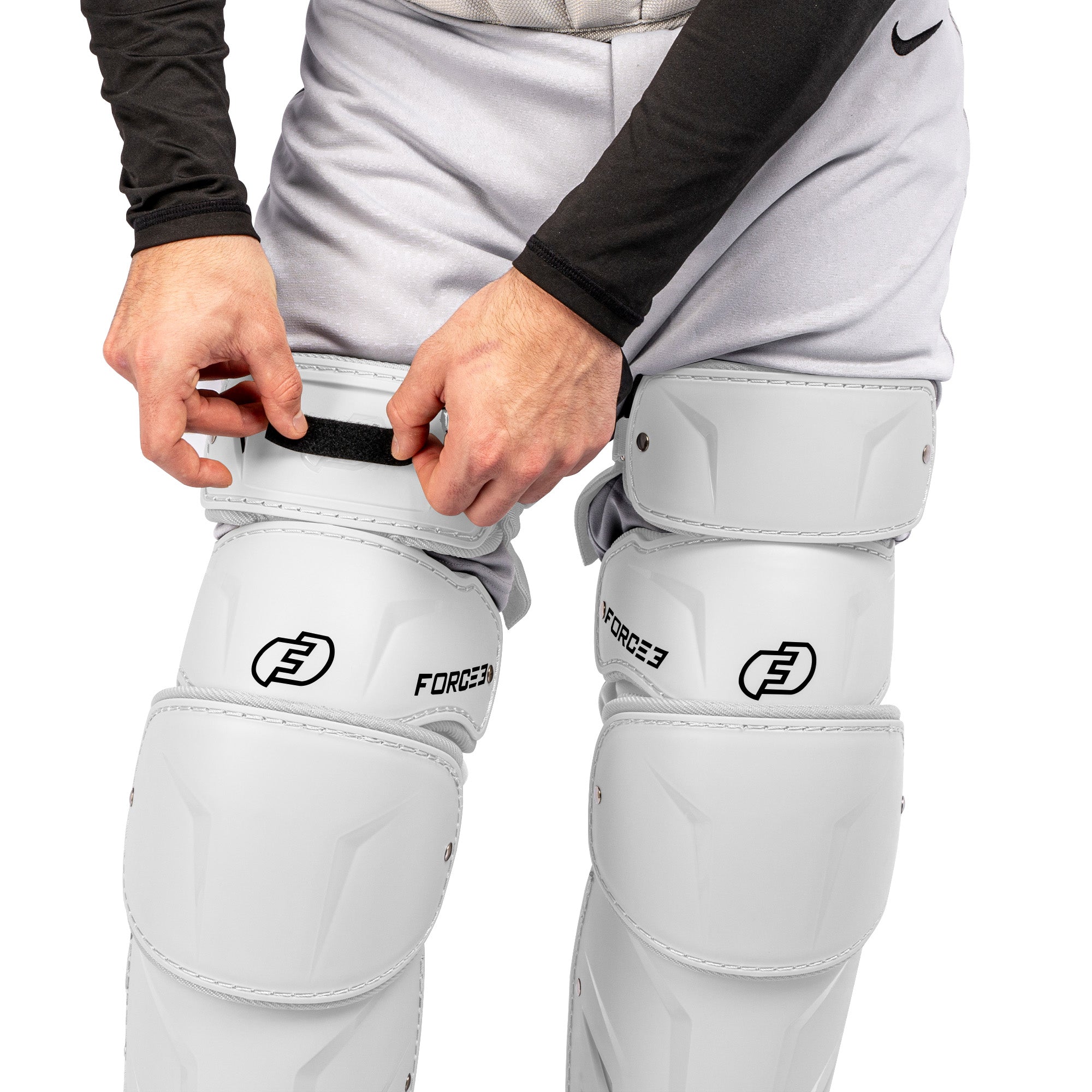 FORCE3 XS3® ELITE Leg Guards | Specifically Designed for use with the PitchCom® System - Intermediate
