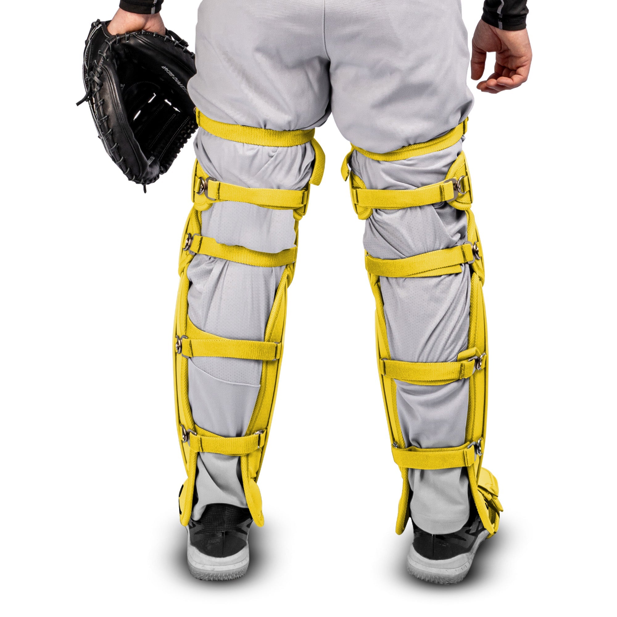 FORCE3 XS3® ELITE Leg Guards | Specifically Designed for use with the PitchCom® System - Adult