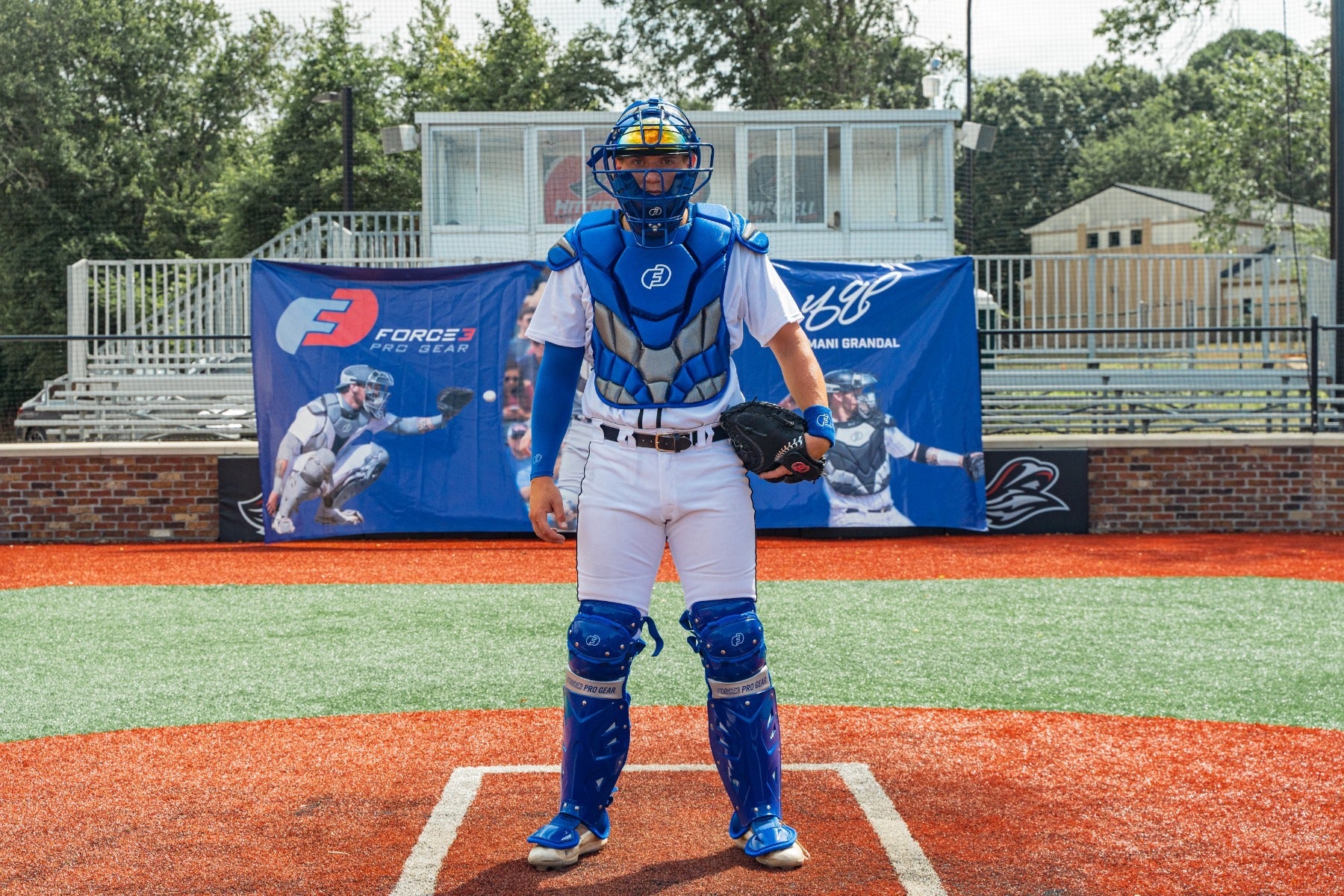 FORCE3 Defender Two-tone Catcher Leg Guards