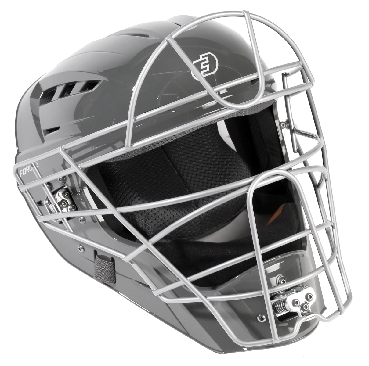 FORCE3 XS3® PRO Catchers Helmet | Gloss | Meets NOCSAE