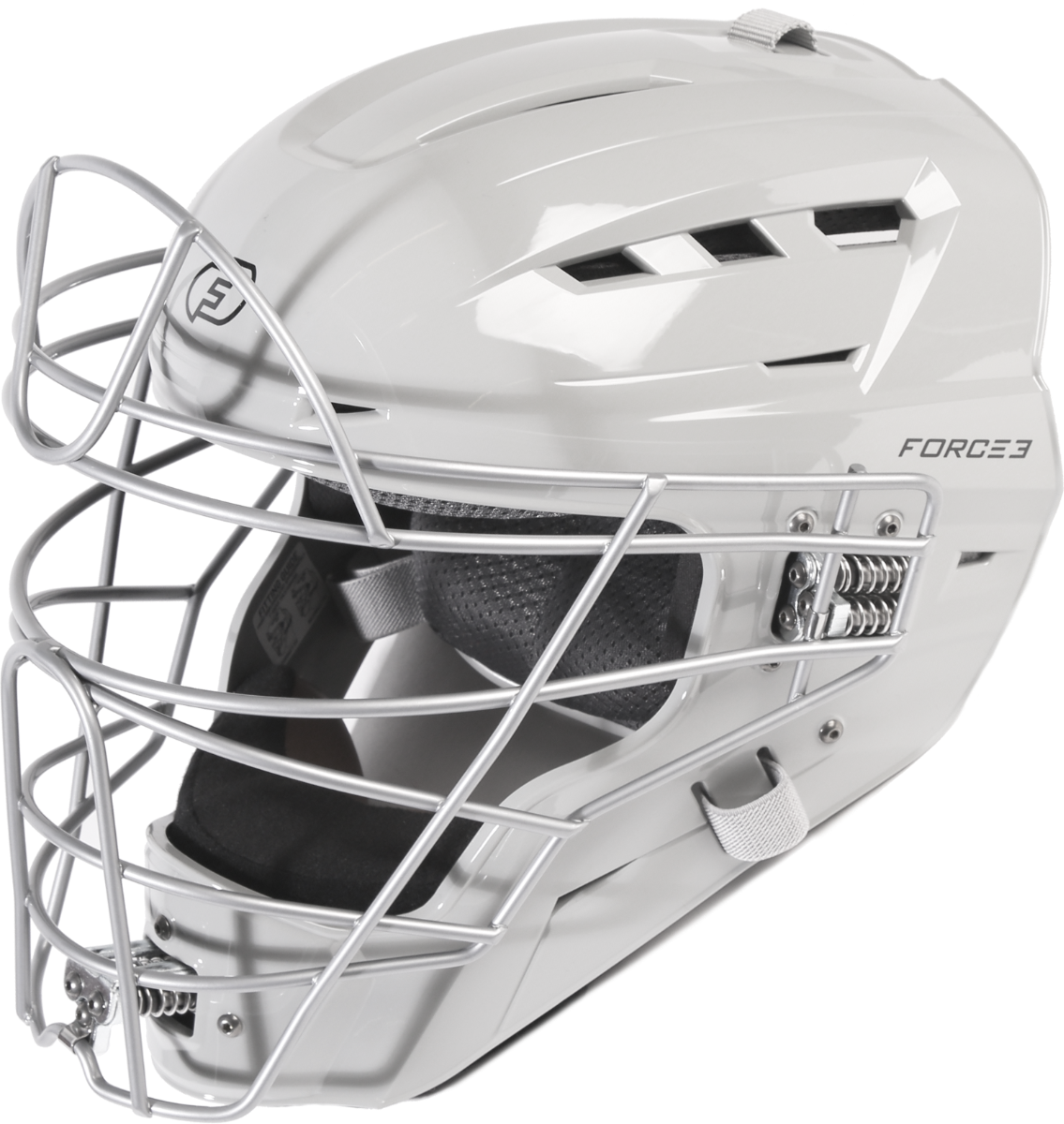 FORCE3 XS3® PRO Catchers Helmet | Gloss | Meets NOCSAE