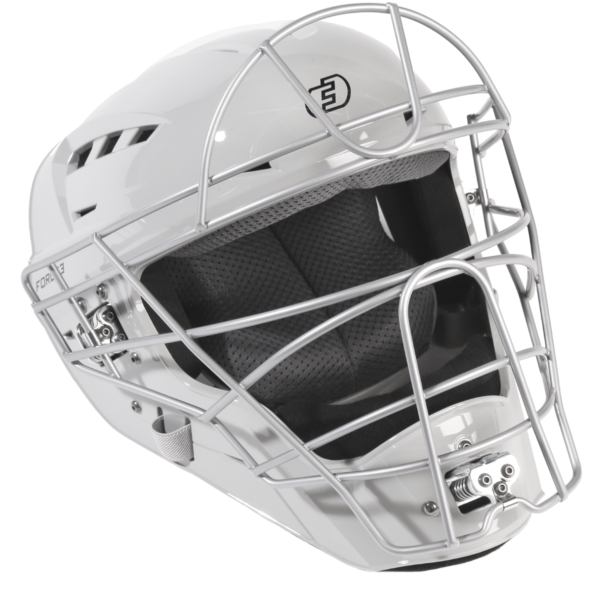 FORCE3 XS3® PRO Catchers Helmet | Gloss | Meets NOCSAE