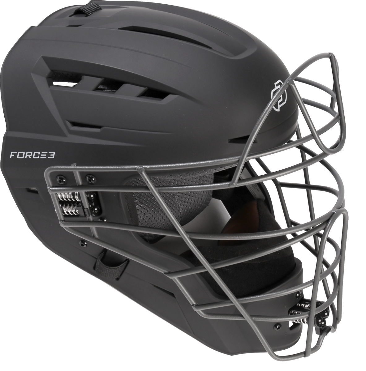 FORCE3 XS3® PRO Catchers Helmet | Matte | Meets NOCSAE