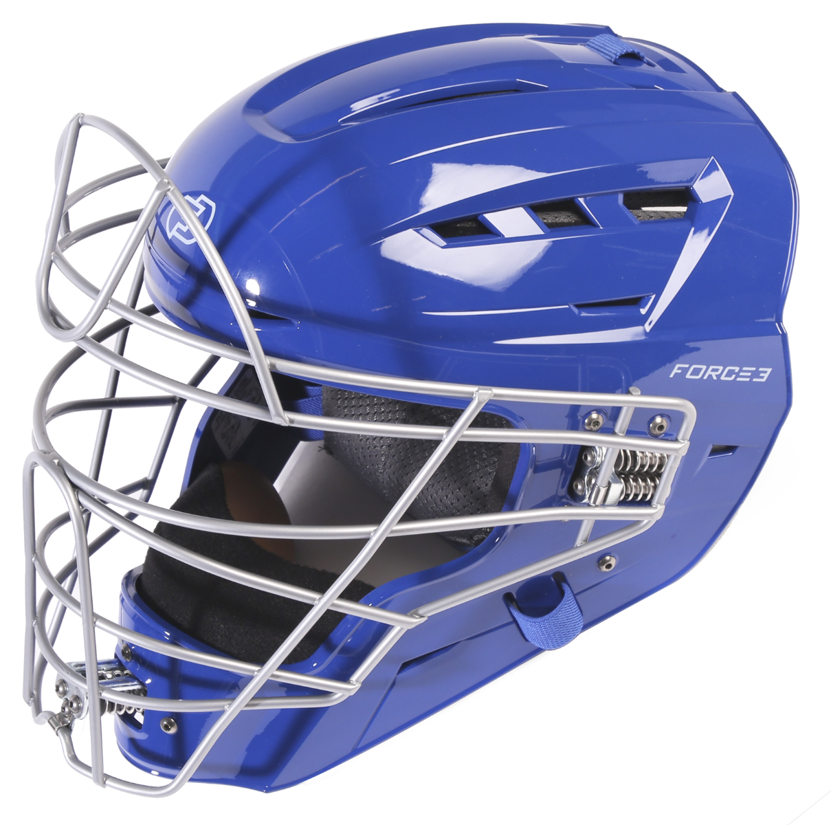 FORCE3 XS3® PRO Catchers Helmet | Gloss | Meets NOCSAE