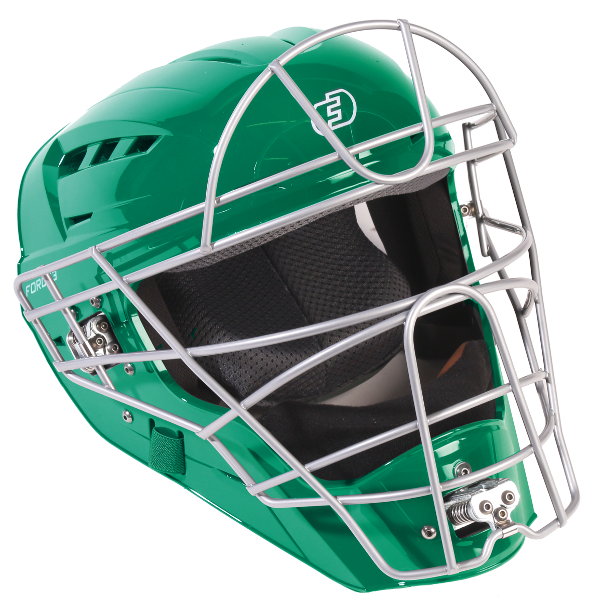 FORCE3 XS3® PRO Catchers Helmet | Gloss | Meets NOCSAE