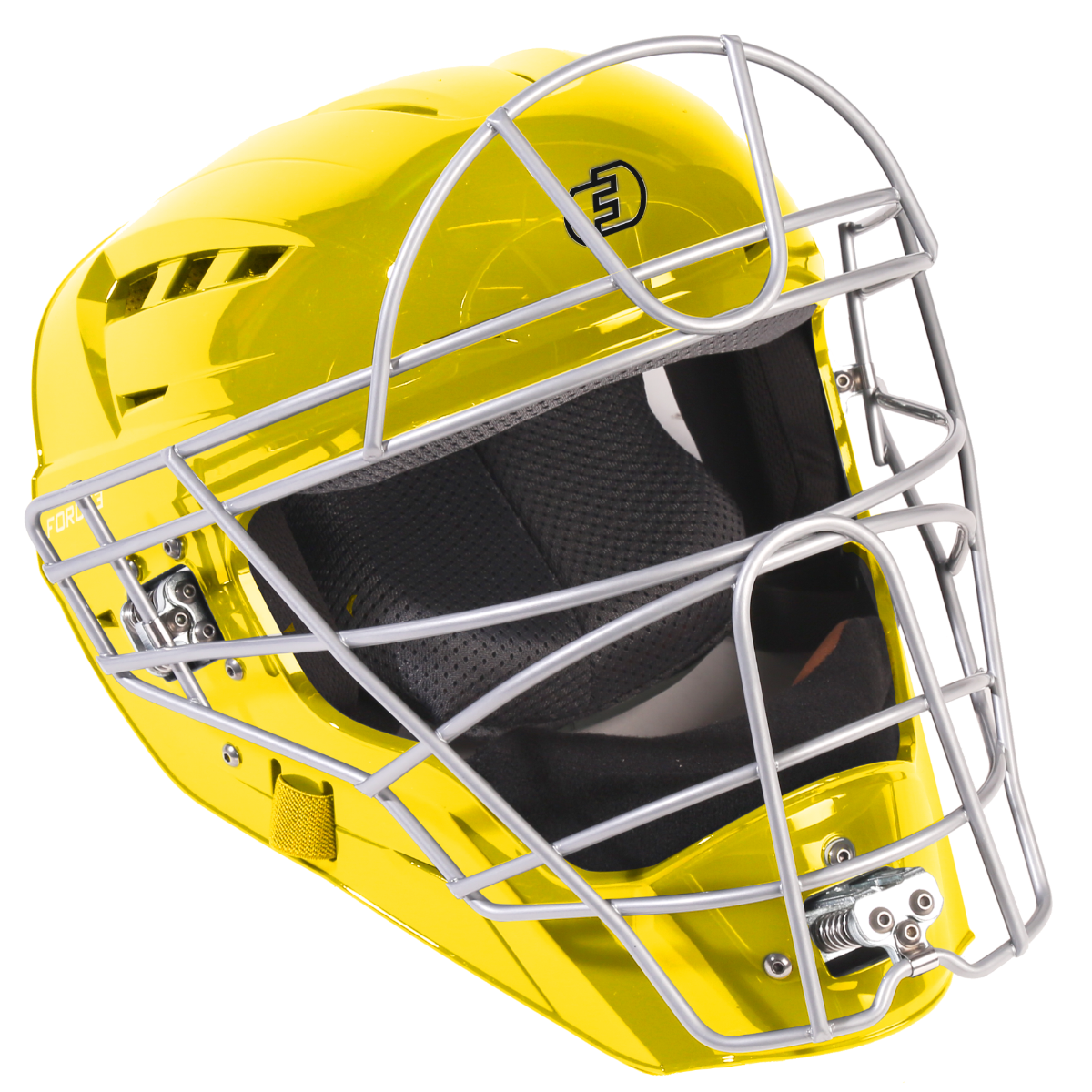 FORCE3 XS3® PRO Catchers Helmet | Gloss | Meets NOCSAE