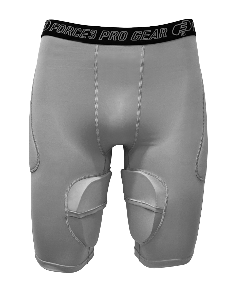 FORCE3 Catcher Thigh Protection Compression Shorts with DuPont™ Kevlar®