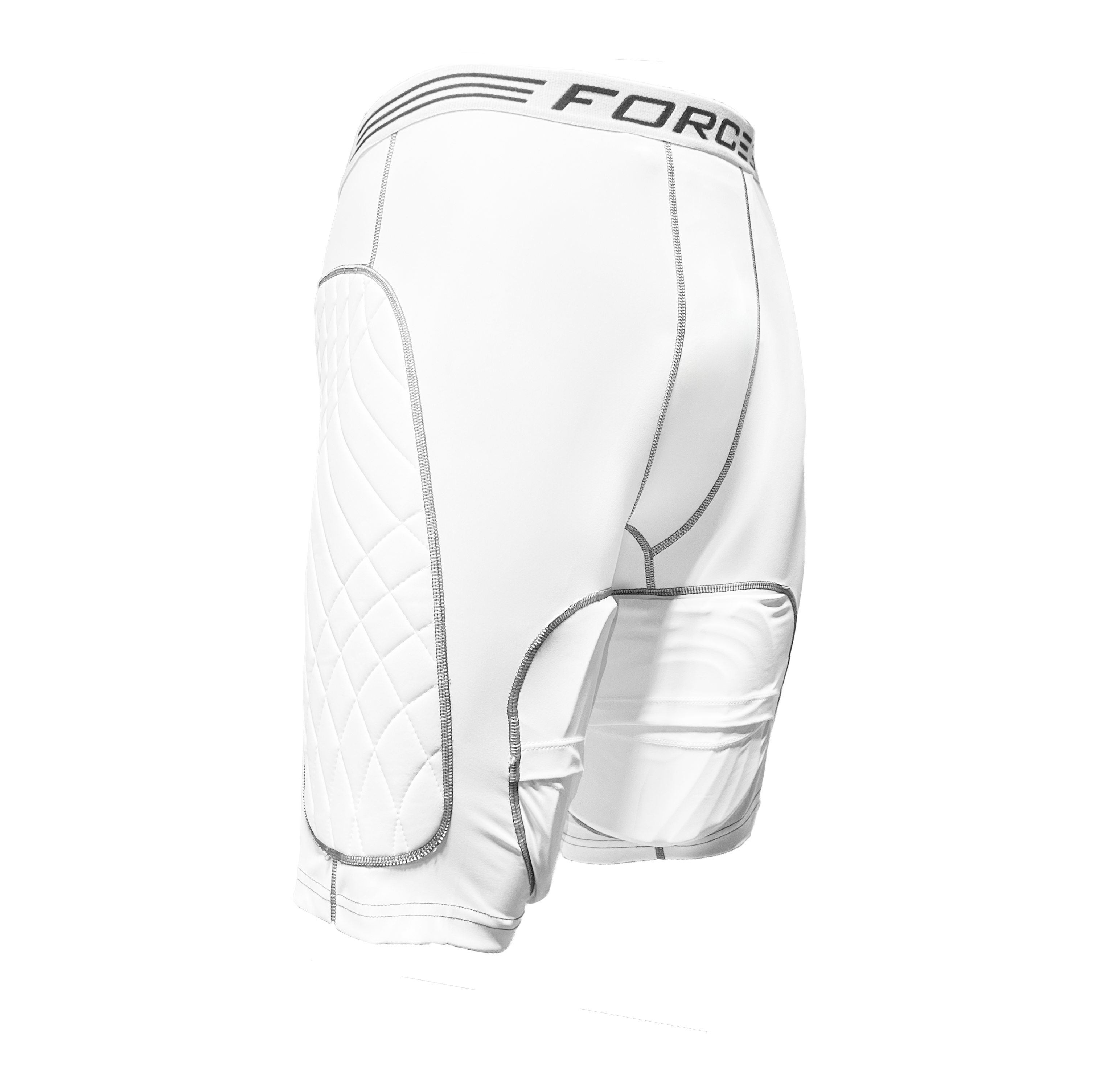 FORCE3 Men's Compression Baseball Sliding Shorts with Hero Tech Impact Protection