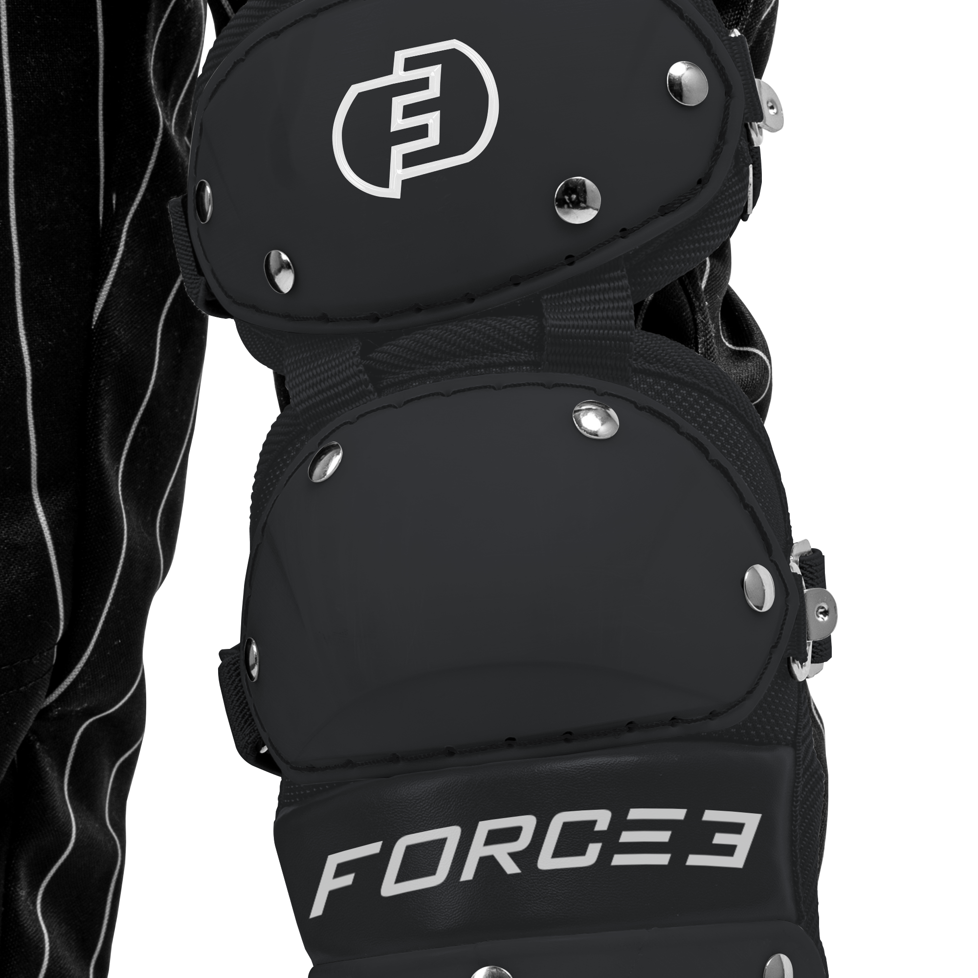 FORCE3 Defender Catcher Leg Guards -  12.5" Junior Ages 6-9