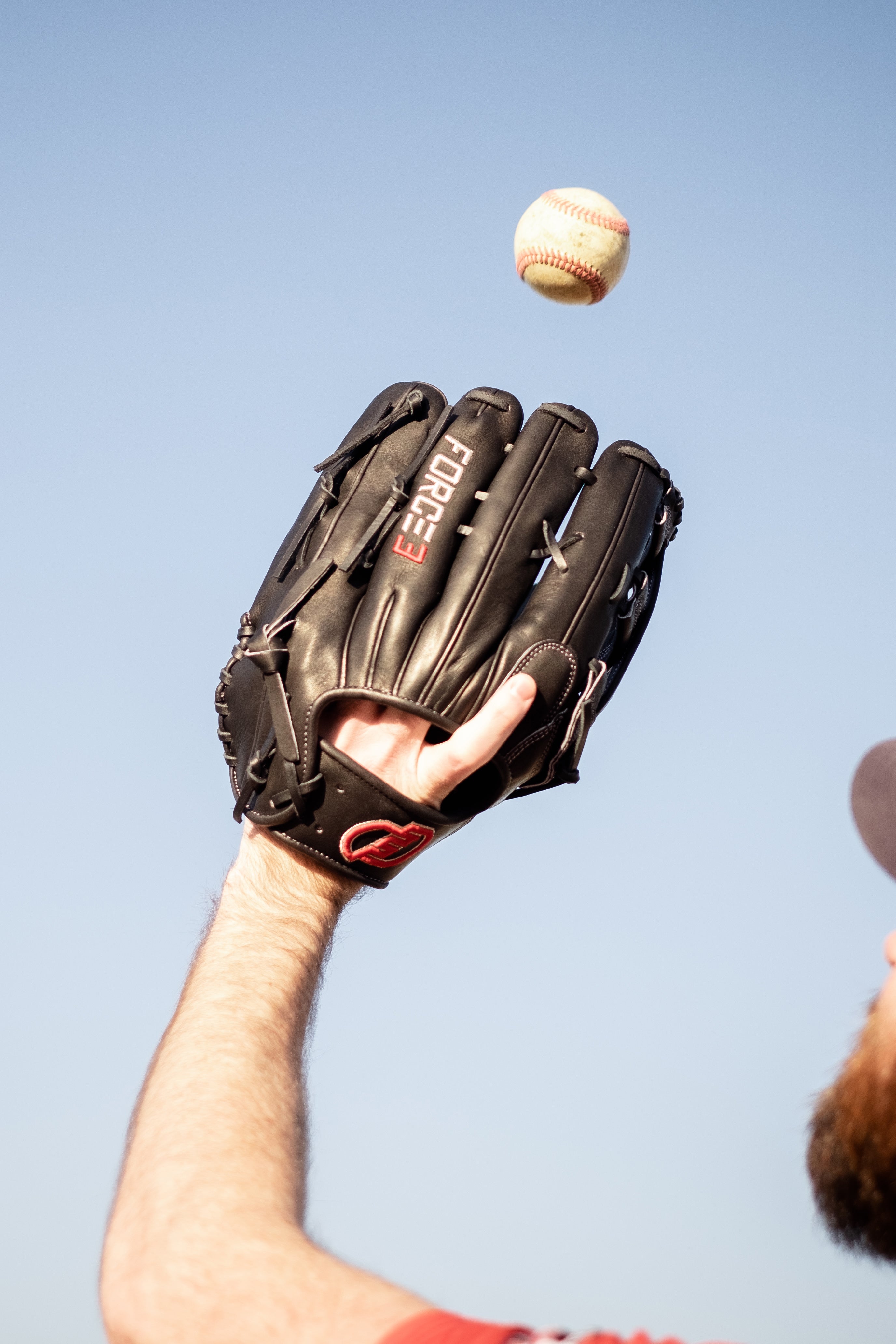 FORCE3 ELITE Series 01275 Outfielder's Glove - Black
