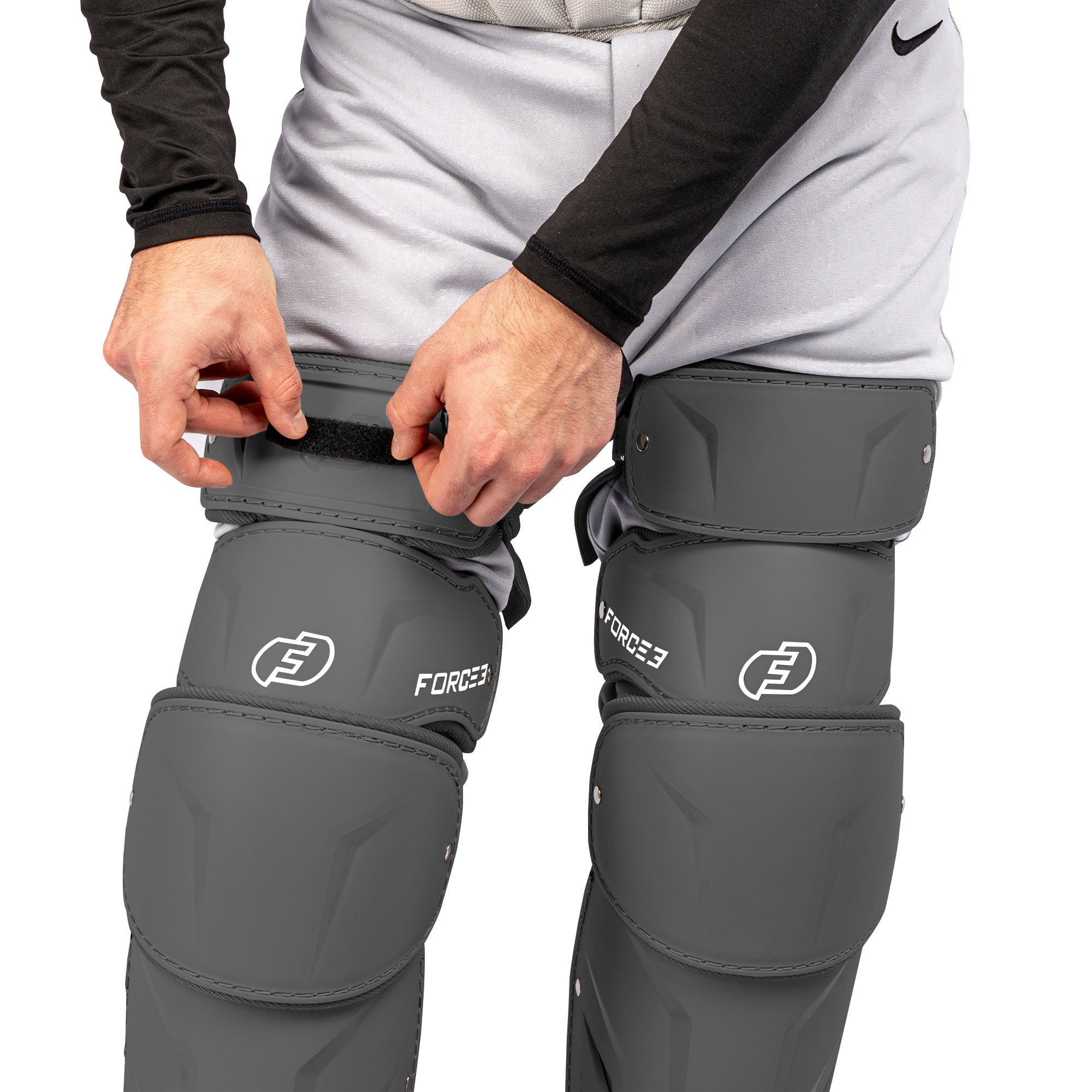 FORCE3 XS3® ELITE Leg Guards | Specifically Designed for use with the PitchCom® System - Intermediate