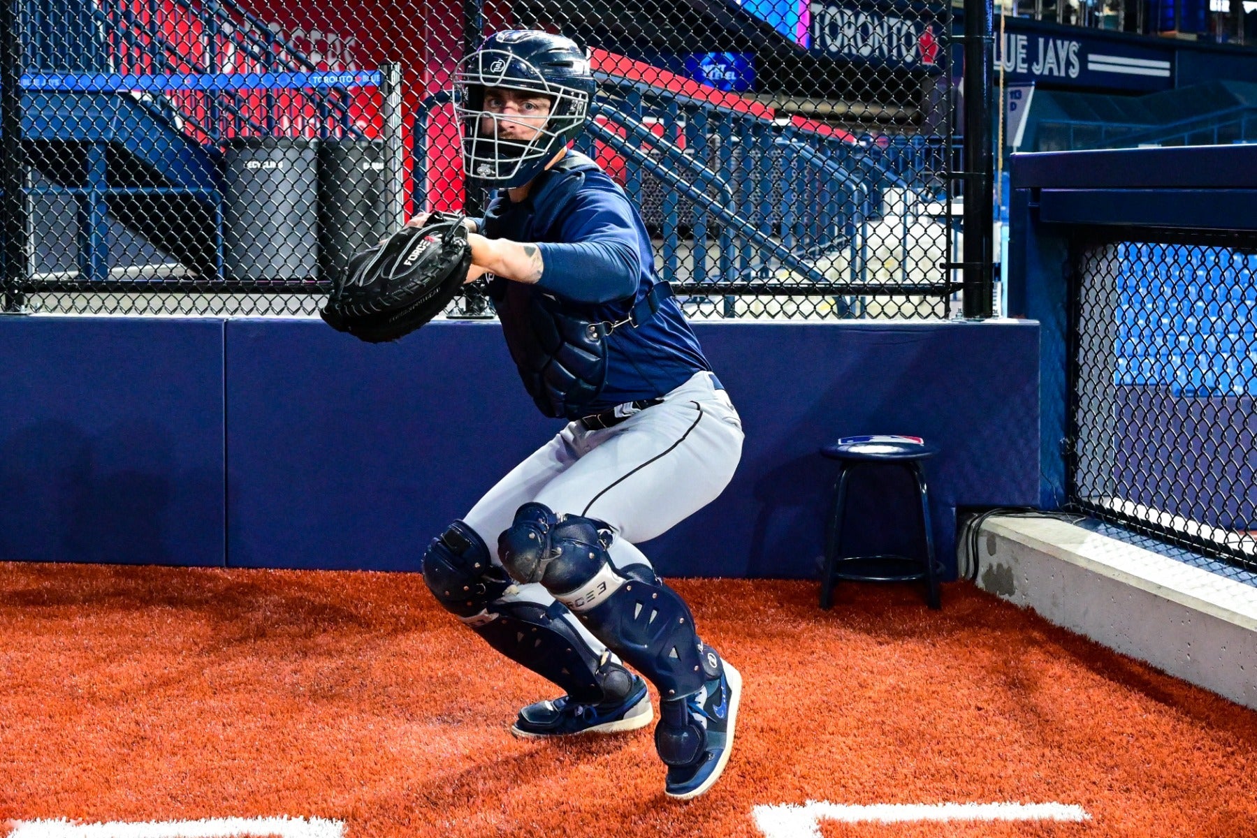 FORCE3 Defender Two-tone Catcher Leg Guards