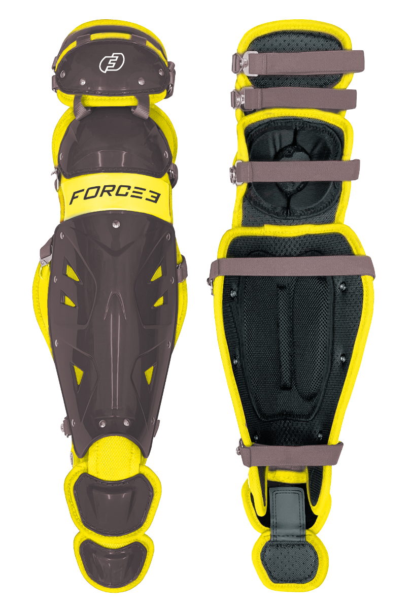 FORCE3 Defender Two-tone Catcher Leg Guards