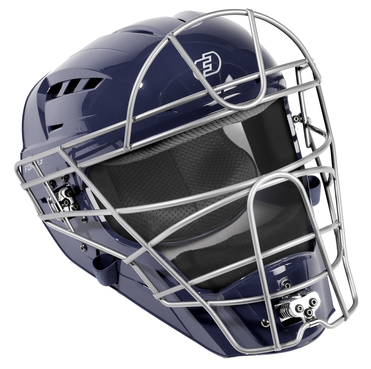 FORCE3 XS3® PRO Catchers Helmet | Gloss | Meets NOCSAE