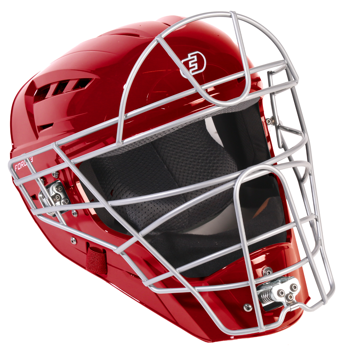 FORCE3 XS3® PRO Catchers Helmet | Gloss | Meets NOCSAE