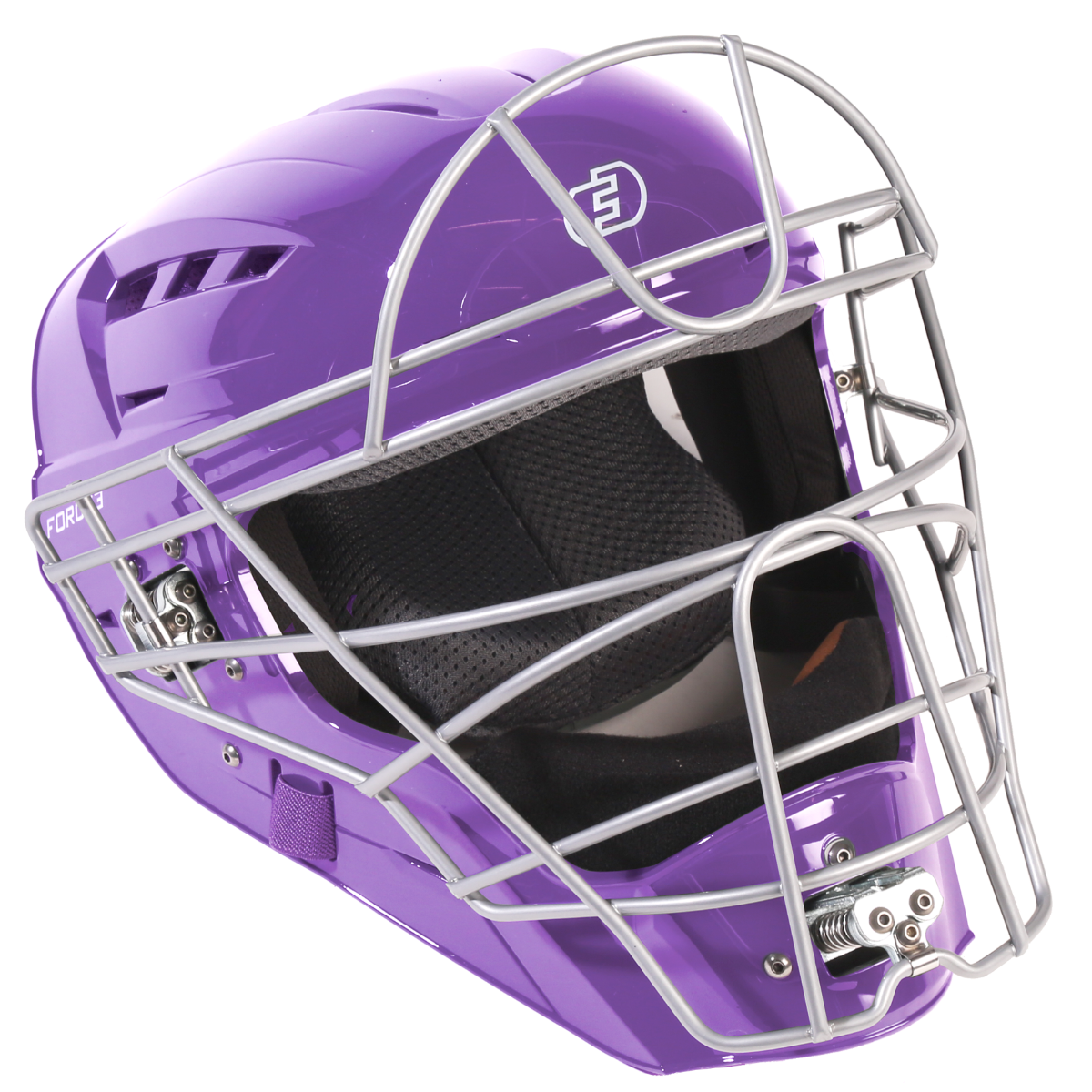 FORCE3 XS3® PRO Catchers Helmet | Gloss | Meets NOCSAE